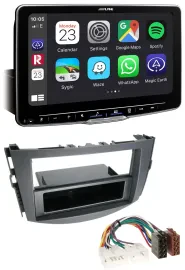 Alpine Bluetooth MP3 USB DAB Autoradio für Toyota RAV-4 (ab 2006)