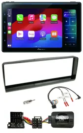 Pioneer Bluetooth DAB Lenkrad USB Autoradio für Alfa Romeo 156 00-01 schwarz