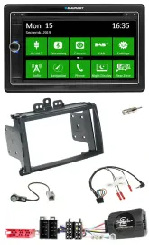 Автомагнитола Blaupunkt 2DIN Bluetooth, DAB, USB, навигация TMC для Hyundai i20 (2009–2012)