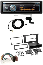 Pioneer Bluetooth DAB MP3 USB CD Autoradio für Toyota Corolla ab 2009 schwarz