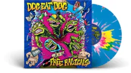 Виниловая пластинка Dog Eat Dog – Free Radicals, жёлто-синий-розовый сплэттер (Релиз 2023) Sealed