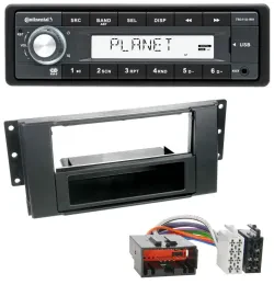 Continental USB MP3 AUX 1DIN Autoradio für Land Rover Freelander 2007-2010