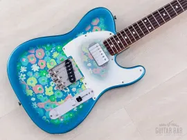 2010 Fender Limited Edition Blue Flower Telecaster TL69/HB w/ Humbucker, Japan