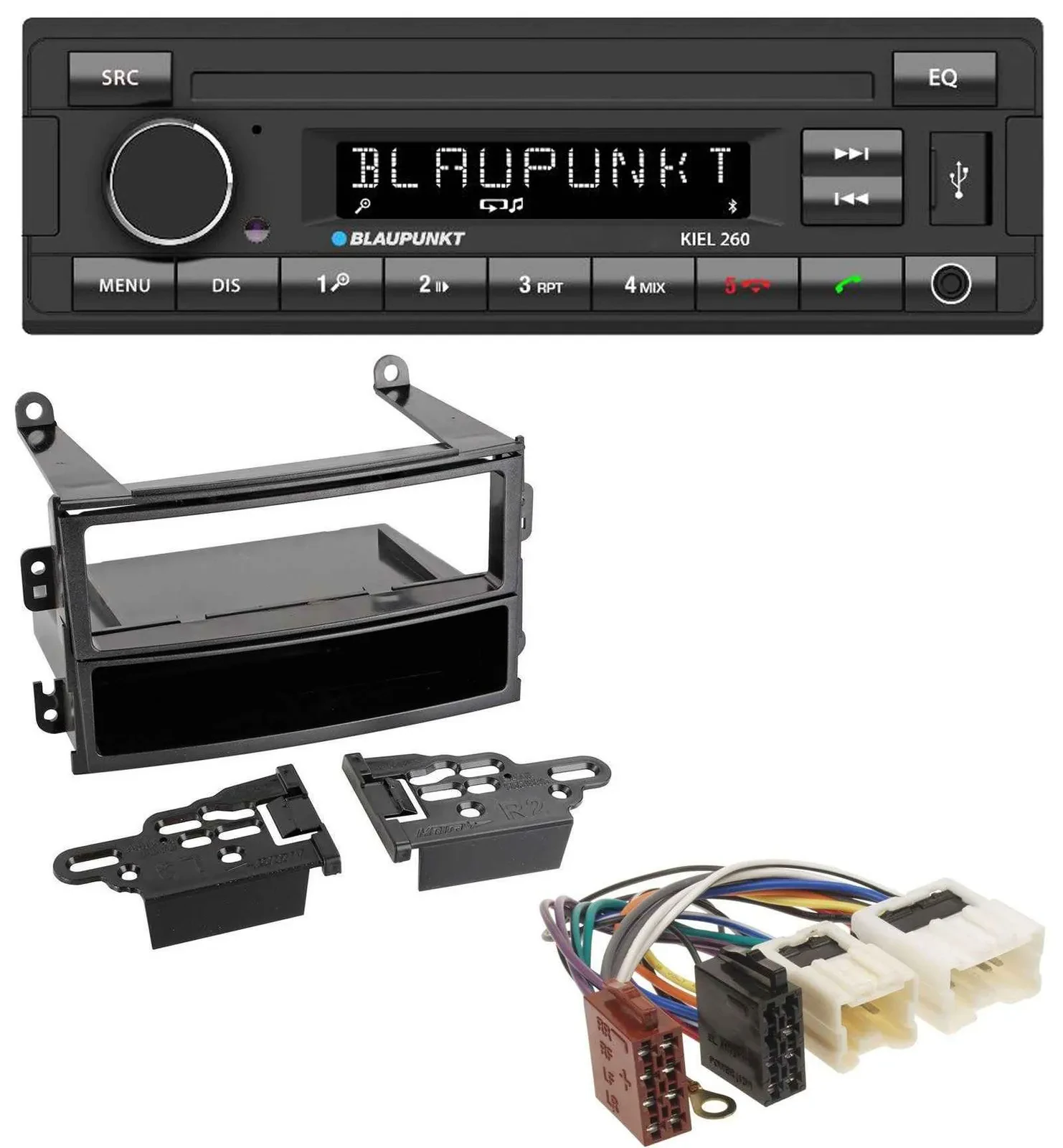 Blaupunkt USB DAB Bluetooth MP3 Autoradio für Nissan 350Z Roadster 2003-2005
