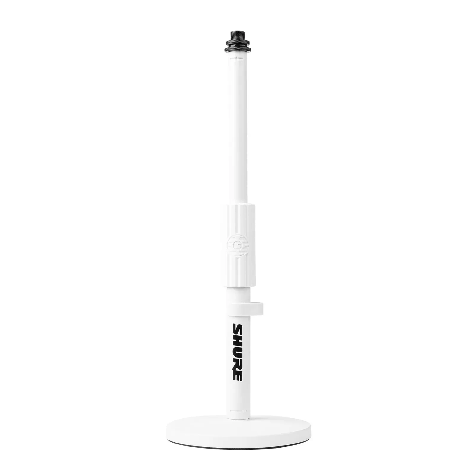 Микрофонная стойка Gator SH-DESKTOP1-W настольная, круглое основание, белая