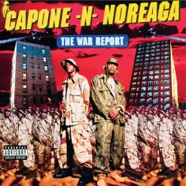 Виниловая пластинка Capone-N-Noreaga - The War Report (Clear Vinyl with Red & Blue Splatter Vinyl) [