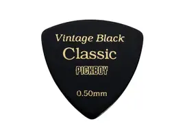 Медиаторы Pickboy GP-04BL/05 Celluloid Vintage Classic Black 50 шт.