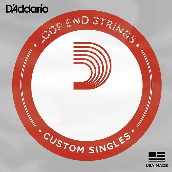 Струна одиночная D'Addario LE028W Loop End 028