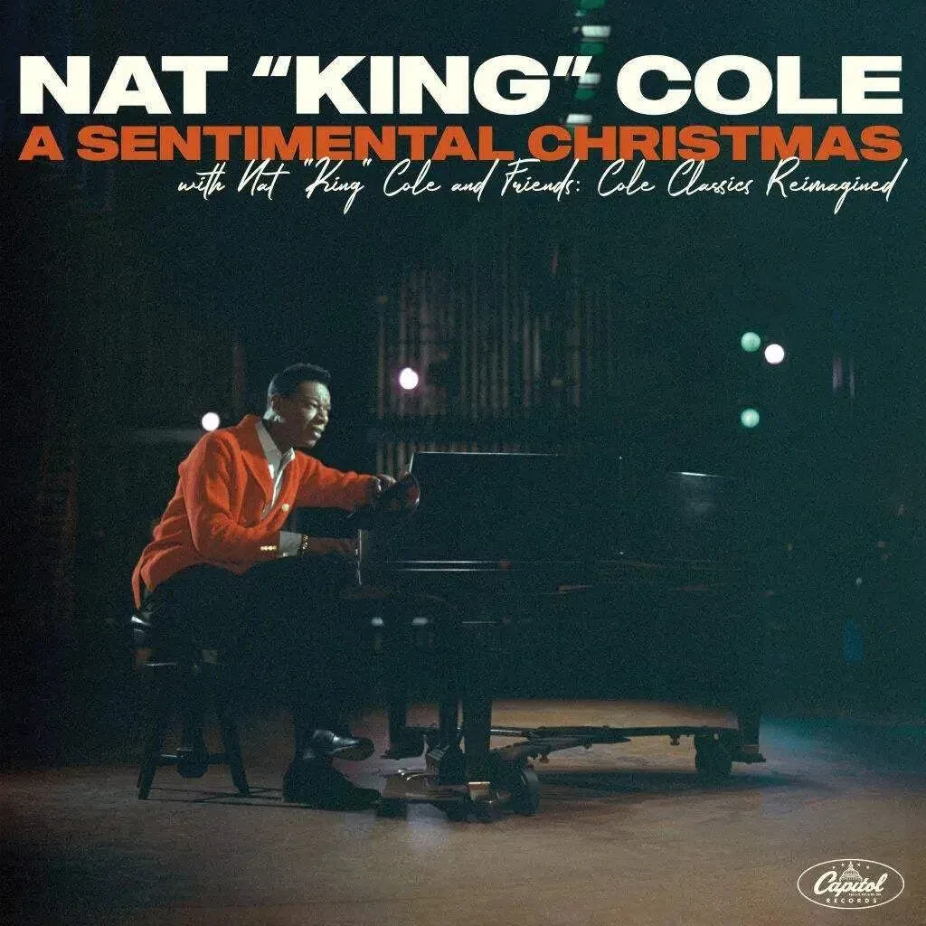 Виниловая пластинка Nat King Cole – A Sentimental Christmas with Nat King Cole: Cole Classics Reimagined (Red Vinyl, релиз 2021)