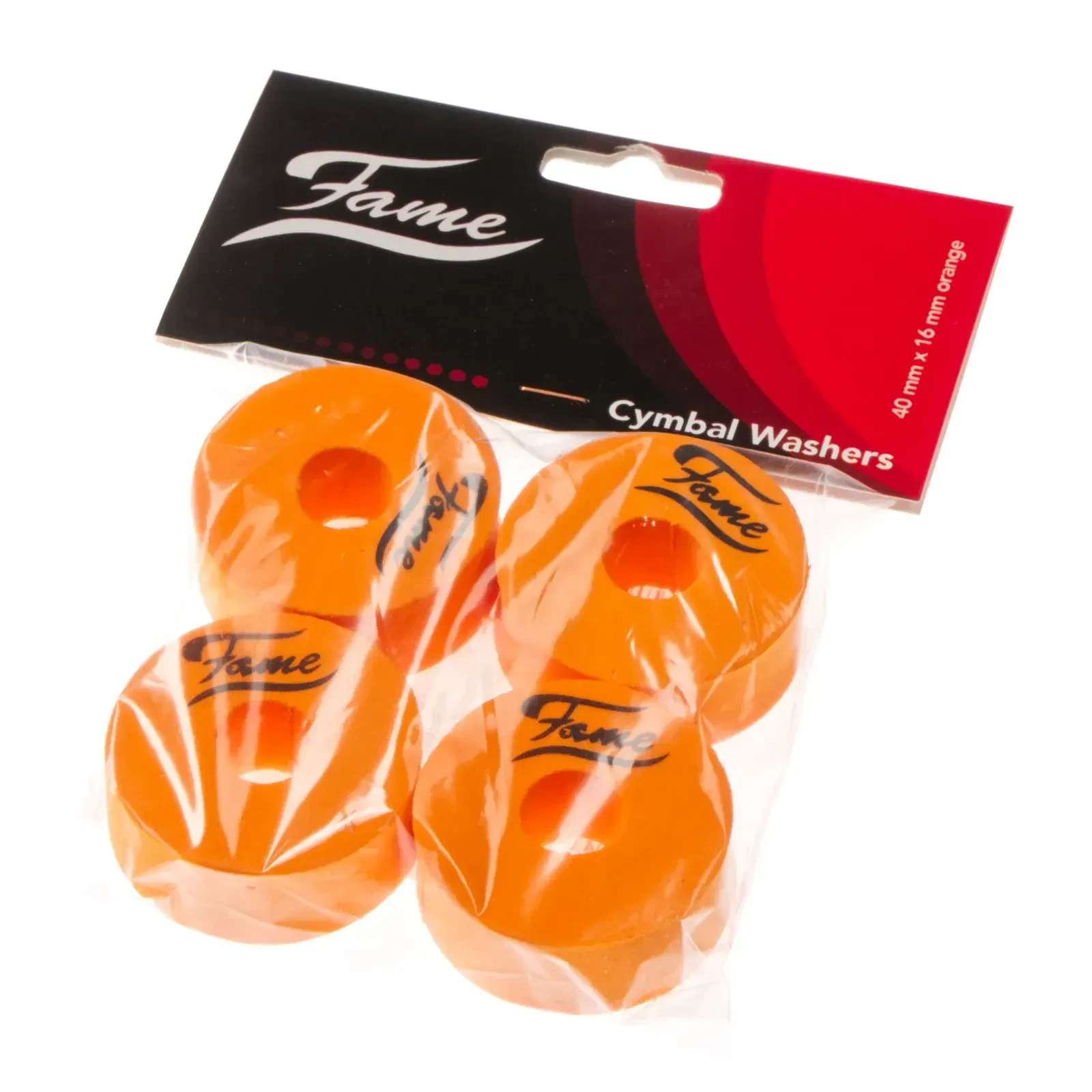 Шайба для тарелок Fame Audio DRU0041413-000 Orange (4 штуки)