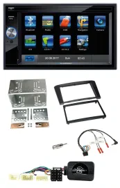 Blaupunkt Lenkrad USB Bluetooth TMC 2DIN Navigation für Toyota Avensis 2003-2009