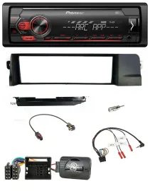 Автомагнитола для BMW 3 Series E46 (2001–2007) Pioneer 1 DIN, DAB, USB, MP3, поддержка кнопок на руле