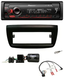 Автомагнитола Pioneer USB, DAB, Bluetooth, для Fiat Doblo 2012–2015, черный