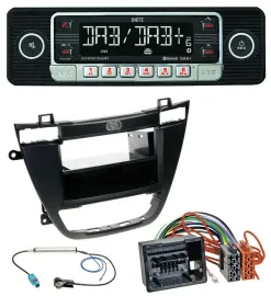Dietz USB DAB MP3 Bluetooth Autoradio für Opel Insignia 2008-2013 schwarz
