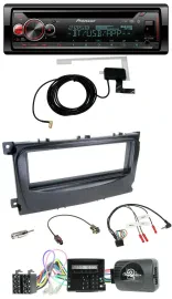 Автомагнитола для Ford Mondeo/S-Max 2007–2014 Pioneer DAB, CD, USB, Bluetooth, совместима с кнопками на руле, CAN