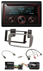 Pioneer 2DIN DAB Lenkrad Bluetooth USB CD Autoradio für Ford Focus Galaxy C-Max