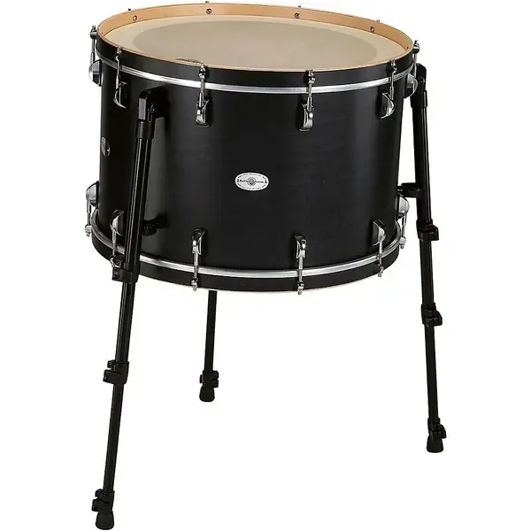 Бас-барабан Black Swamp Percussion Multi Bass Drum in Satin Concert Black Stain 22 in.