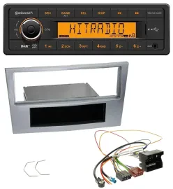 Continental 1DIN DAB MP3 AUX USB Autoradio für Opel Astra H Zafira B Corsa D ab
