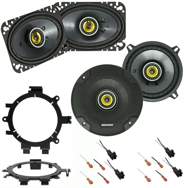 1995-2000 Chevy CK Pickup Kicker Factory Speaker Upgrade Package