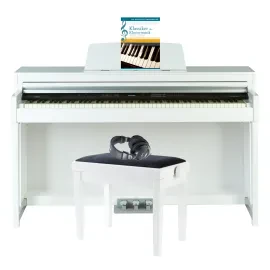 E-Piano Set 88 Tasten Hammermechanik 181 Sounds 50 Styles 256 Polyphonie USB