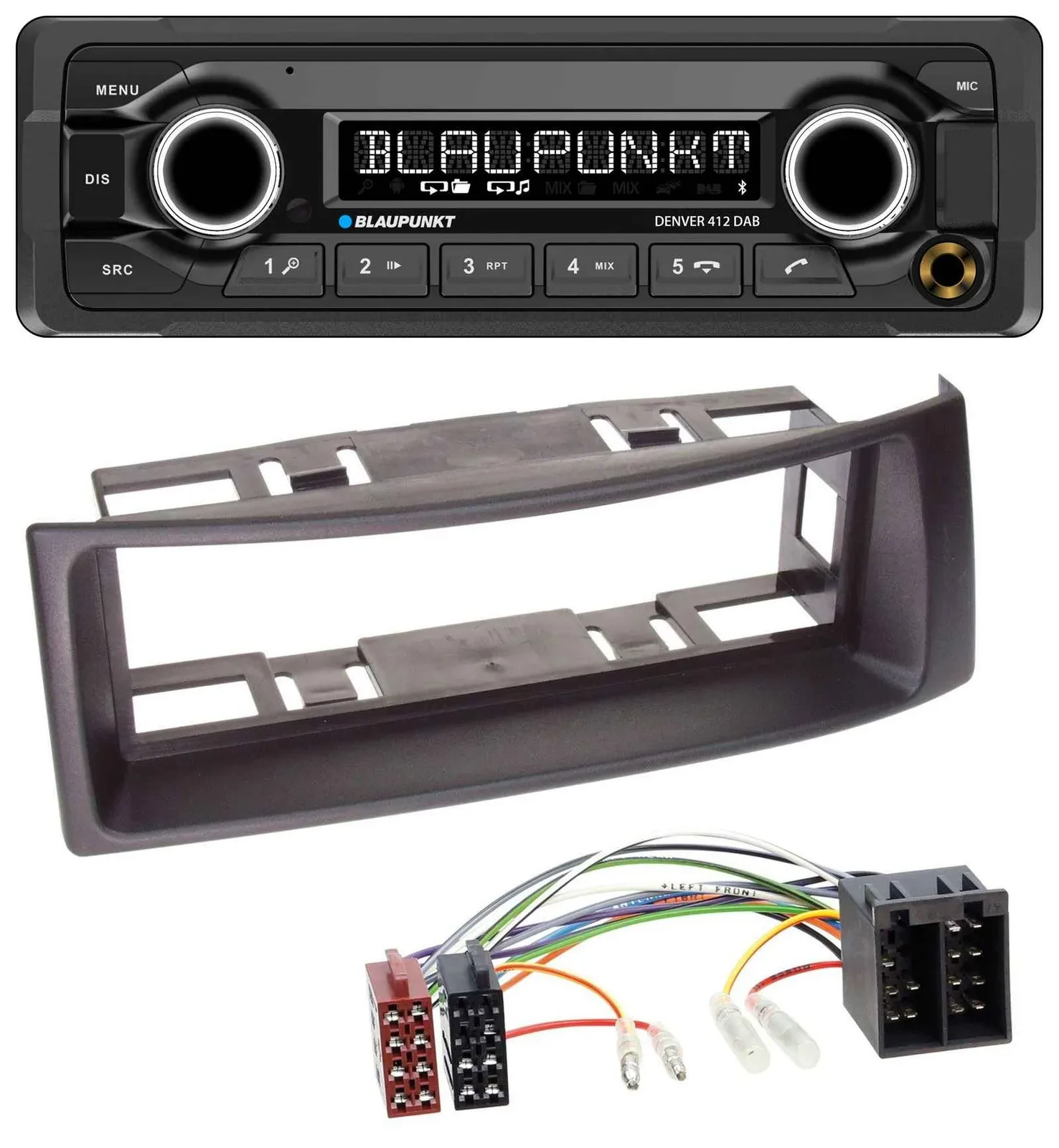 Автомагнитола Blaupunkt Bluetooth DAB MP3 USB для Renault Megane/Scenic (до 2003)