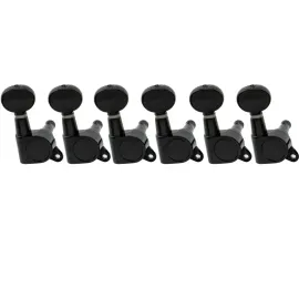 Колки для гитары Musiclily MX1347BK-6 черные (набор, 6 шт.)