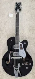 Gretsch Falcon Hollow Body with Bigsby and Chrome Hardware, Ebony board, Black