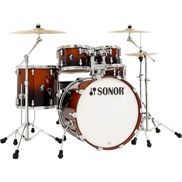 Ударная установка акустическая SONOR AQ2 Stage Maple 5-Piece Shell Pack Brown Fade