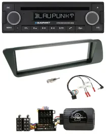 Blaupunkt Lenkrad Bluetooth DAB CD USB Autoradio für Peugeot 306 1998-2001
