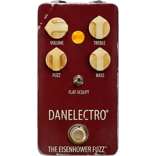 Педаль эффектов для электрогитары Danelectro The Eisenhower Fuzz Effects Pedal