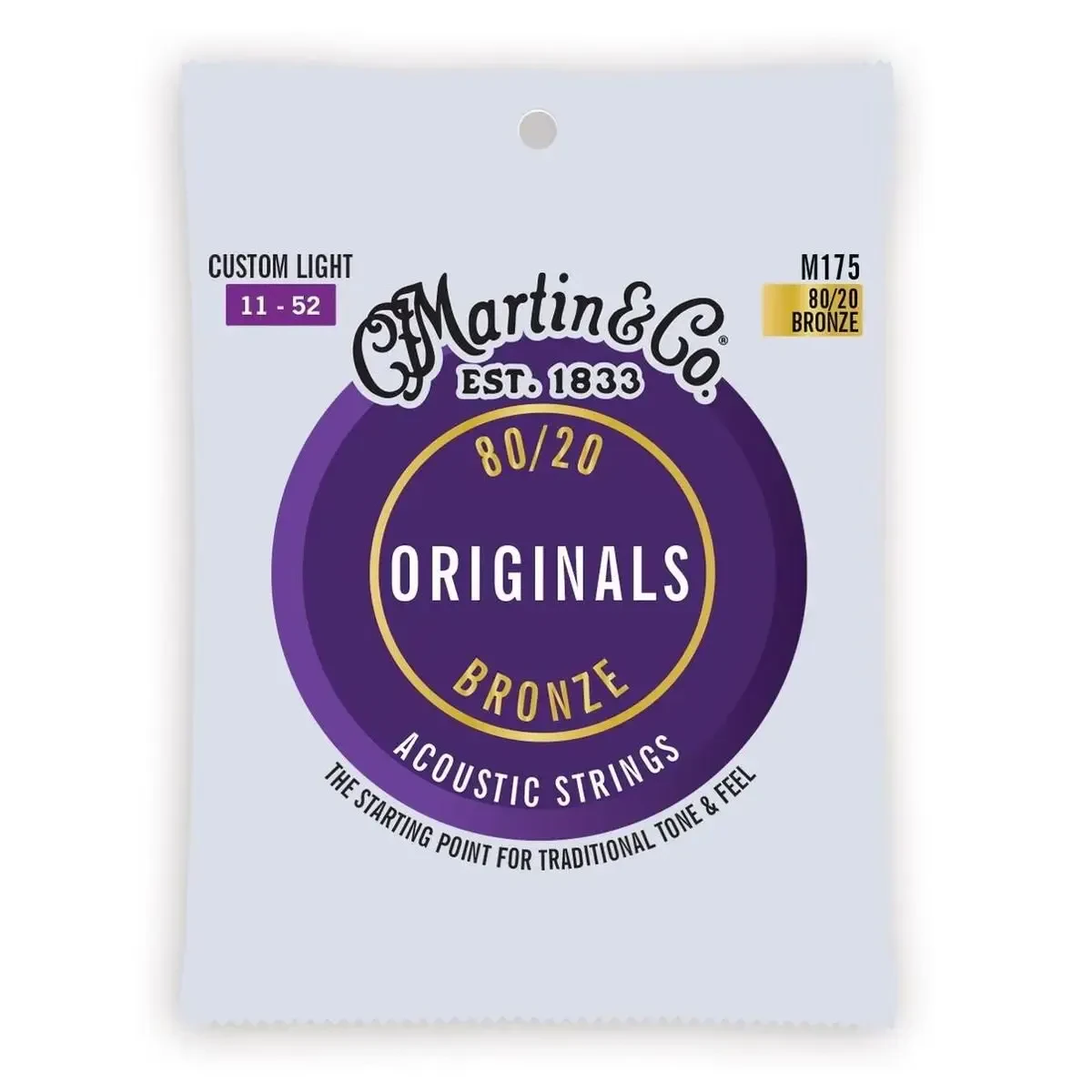 Струны для акустической гитары Martin Guitars M175