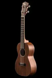 Ohana CK-35 All Solid Satin Finish Mahogany Concert Ukulele with Gig Bag - Blem