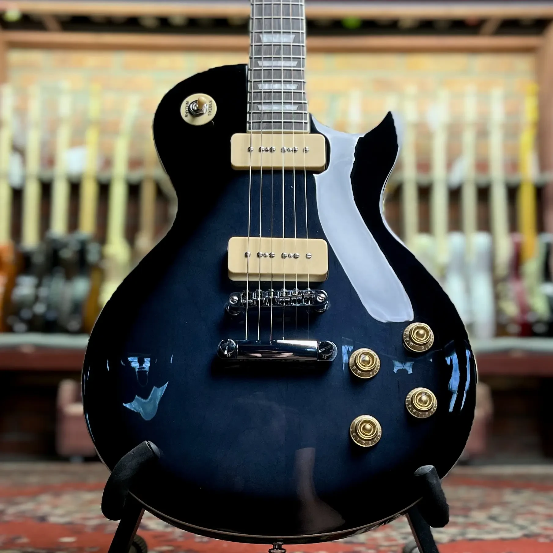 Электрогитара J&D Guitars LSC Les Paul P90 Black 2026
