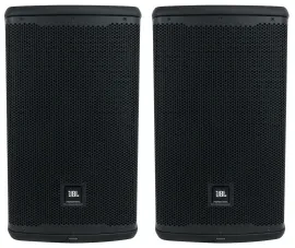 (2) JBL EON710 10" 1300w Powered DJ PA Speakers w/Bluetooth/DSP/Built in Mixer