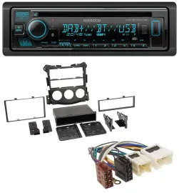 Автомагнитола для Nissan 370Z (с 2009) Kenwood Bluetooth, DAB, CD, MP3, USB