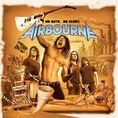 Виниловая пластинка Airbourne - No Guts. No Glory [New Vinyl LP] Gatefold LP Jacket