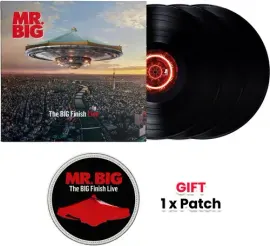 Виниловая пластинка Mr. Big - The BIG Finish Live - 3LP + Gift "Embroidery Patch" [New Vinyl LP] Gat