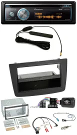Pioneer CD USB Bluetooth DAB Lenkrad Autoradio für Alfa Mito 2008-2014 schwarz