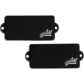 Комплект звукоснимателей для бас-гитары Aguilar DCB-4P Dual Ceramic 4-string P-Bass Pickup Set Black