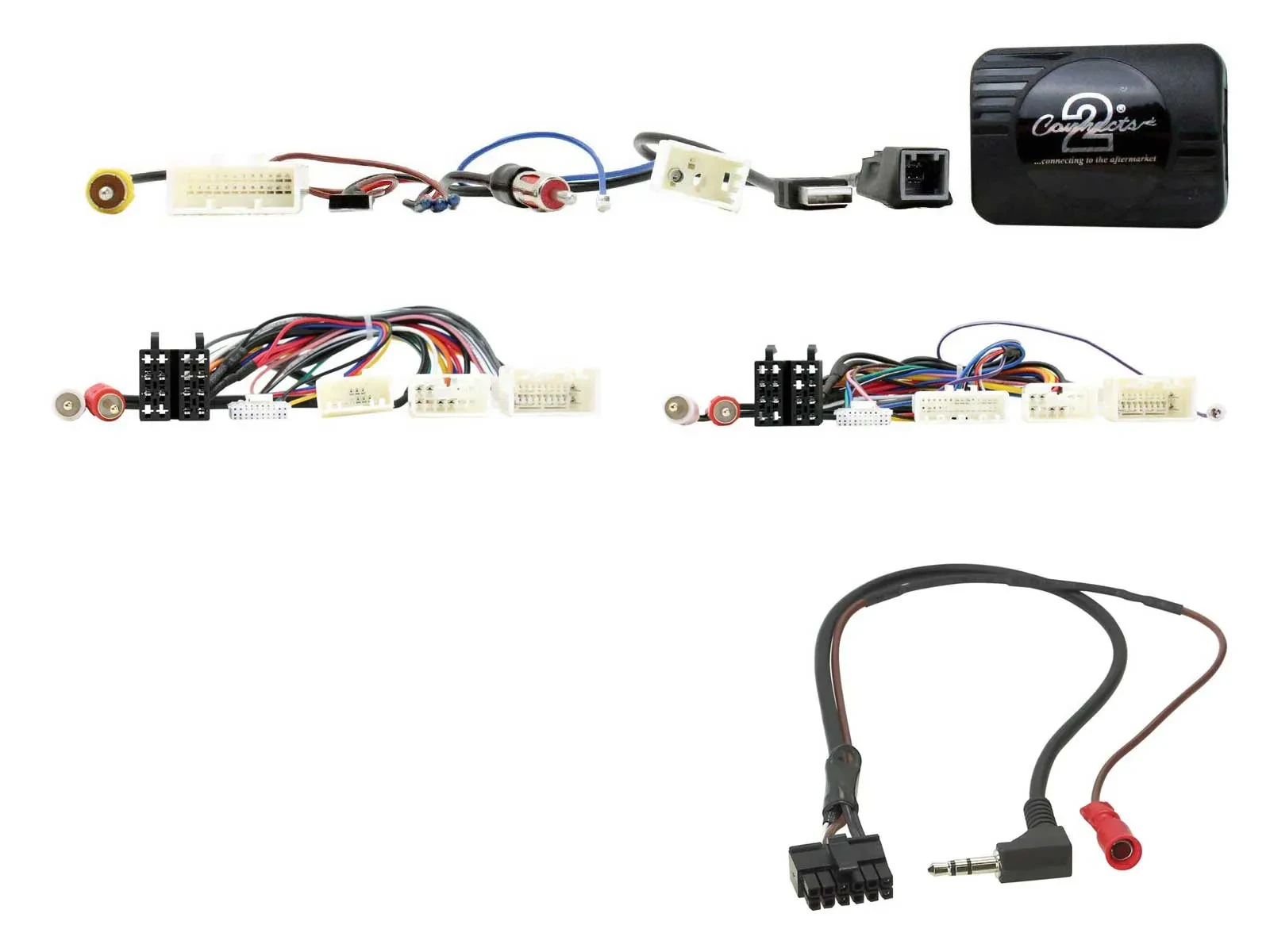 Connects2 Lenkradadapter für Toyota Verso RAV4 Prius Yaris Avensis JVC