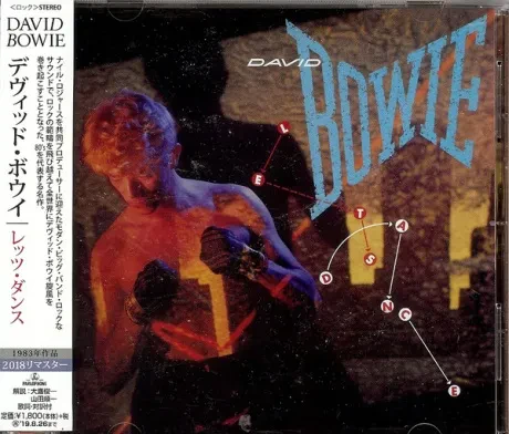 DAVID BOWIE - Let's Dance (CD, Japan)