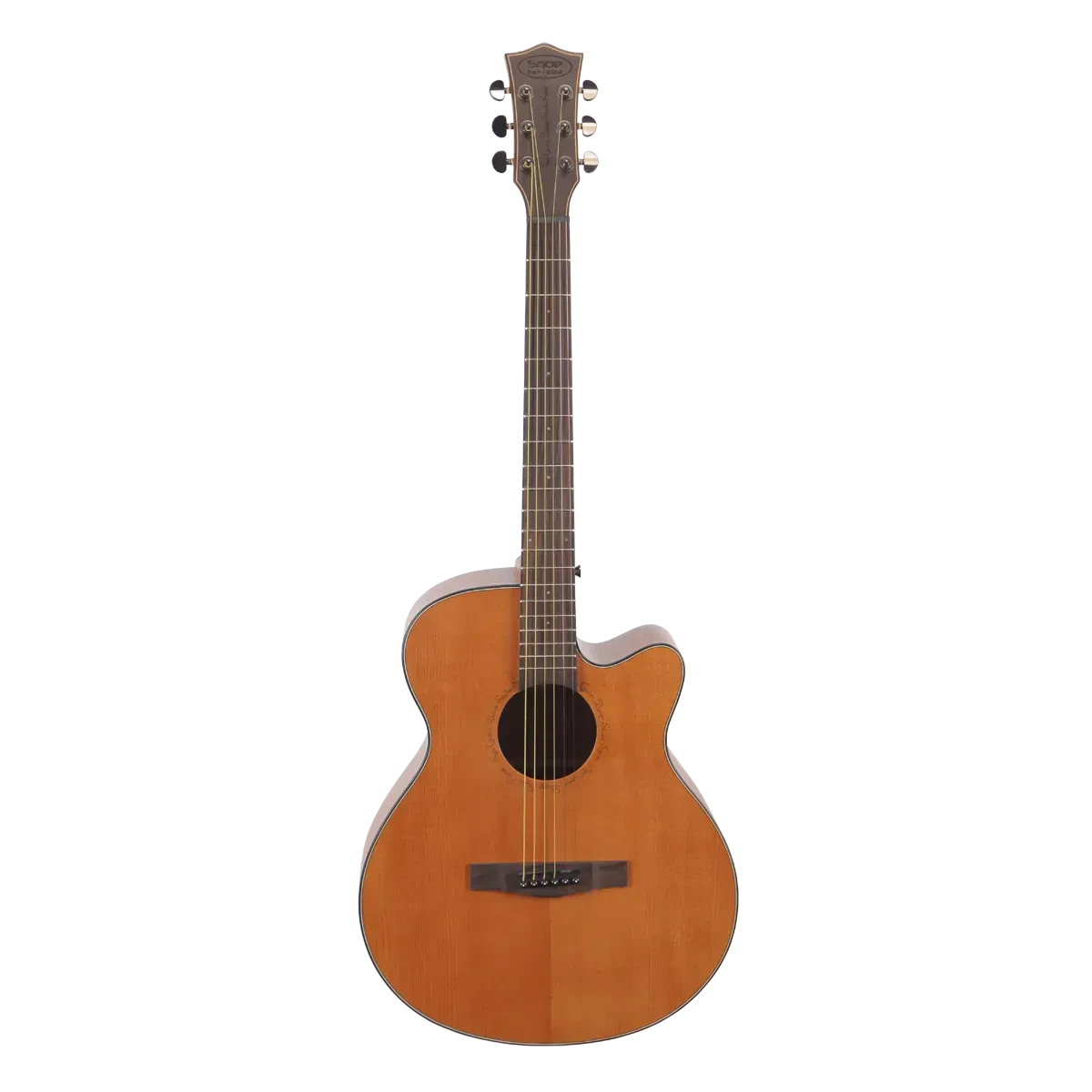 Акустическая гитара Sqoe SQ-EC Matte Mahogany