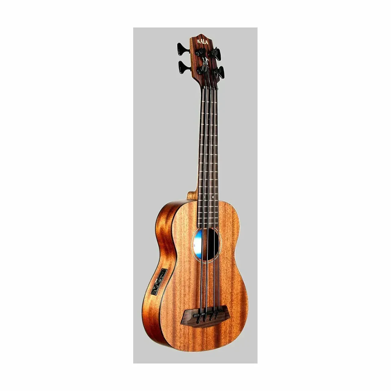 Бас-укулеле KALA Ubass Mahogany Fretted с легким кейсом