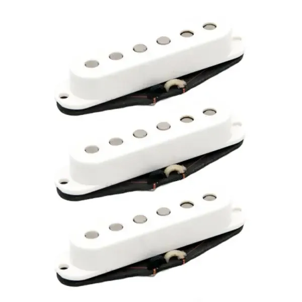 Комплект звукоснимателей для электрогитары Porter 1950s Strat White