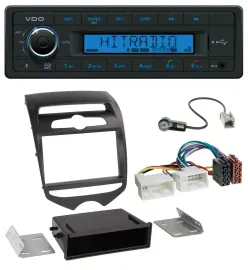 VDO AUX Bluetooth USB MP3 Autoradio für Hyundai ix20 (ab 10) man. Klima
