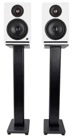 Активный студийный монитор Rockville APM6W v2 6.5", USB, Bluetooth, белый (набор, пара), со стойками 36"