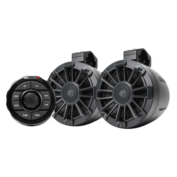 MB Quart UNI6.1R 6.5" Universal UTV Receiver & Speaker System