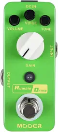 Педаль эффектов для электрогитары Mooer Rumble Drive Dumble Sound Overdrive