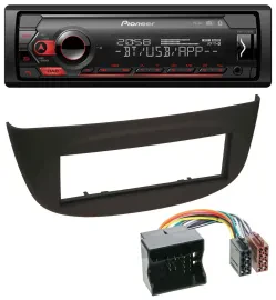Автомагнитола Pioneer MP3, USB, DAB, Bluetooth для Renault Twingo (2007–2014), черный