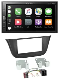 Pioneer USB MP3 DAB 2DIN Bluetooth Autoradio für Iveco Daily (ab 2014)
